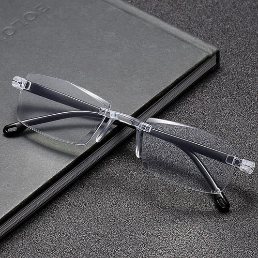Rimless Daily Use Reading Glasses - Buy 1 Get 1 Free