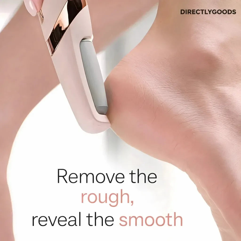 Flawless Pedi Electronic Tool File and Callus Remover, Foot File Callus Remover Tool - Directly Goods