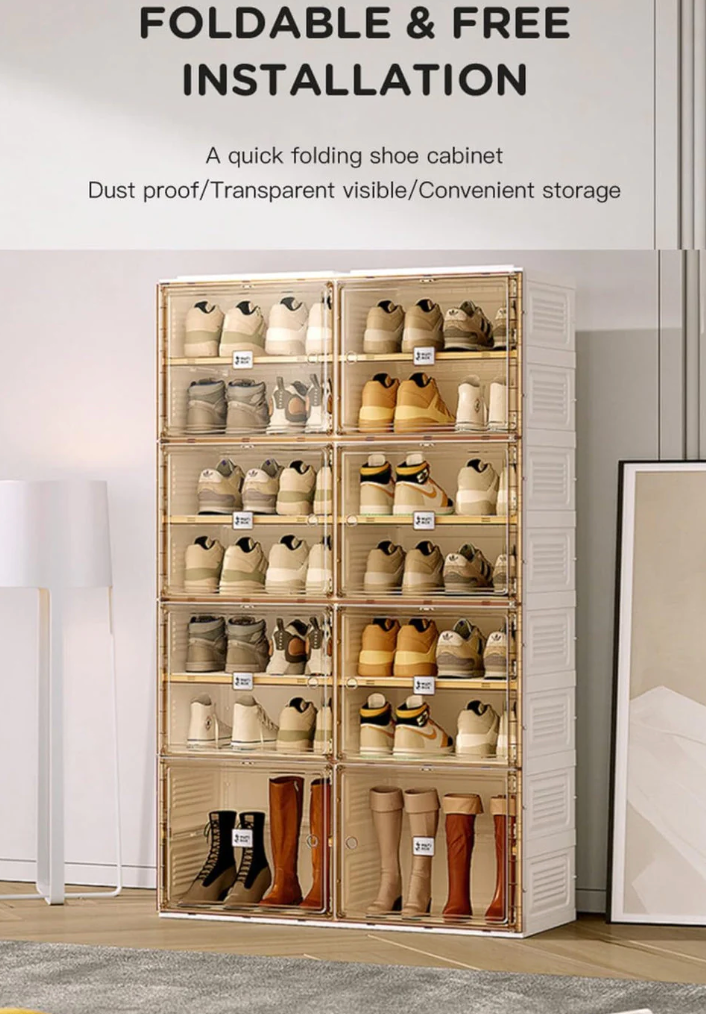 Smart Foldable Shoe Rack Shelf - 8 Layer |🔥 BUY 1 GET 1 FREE🔥